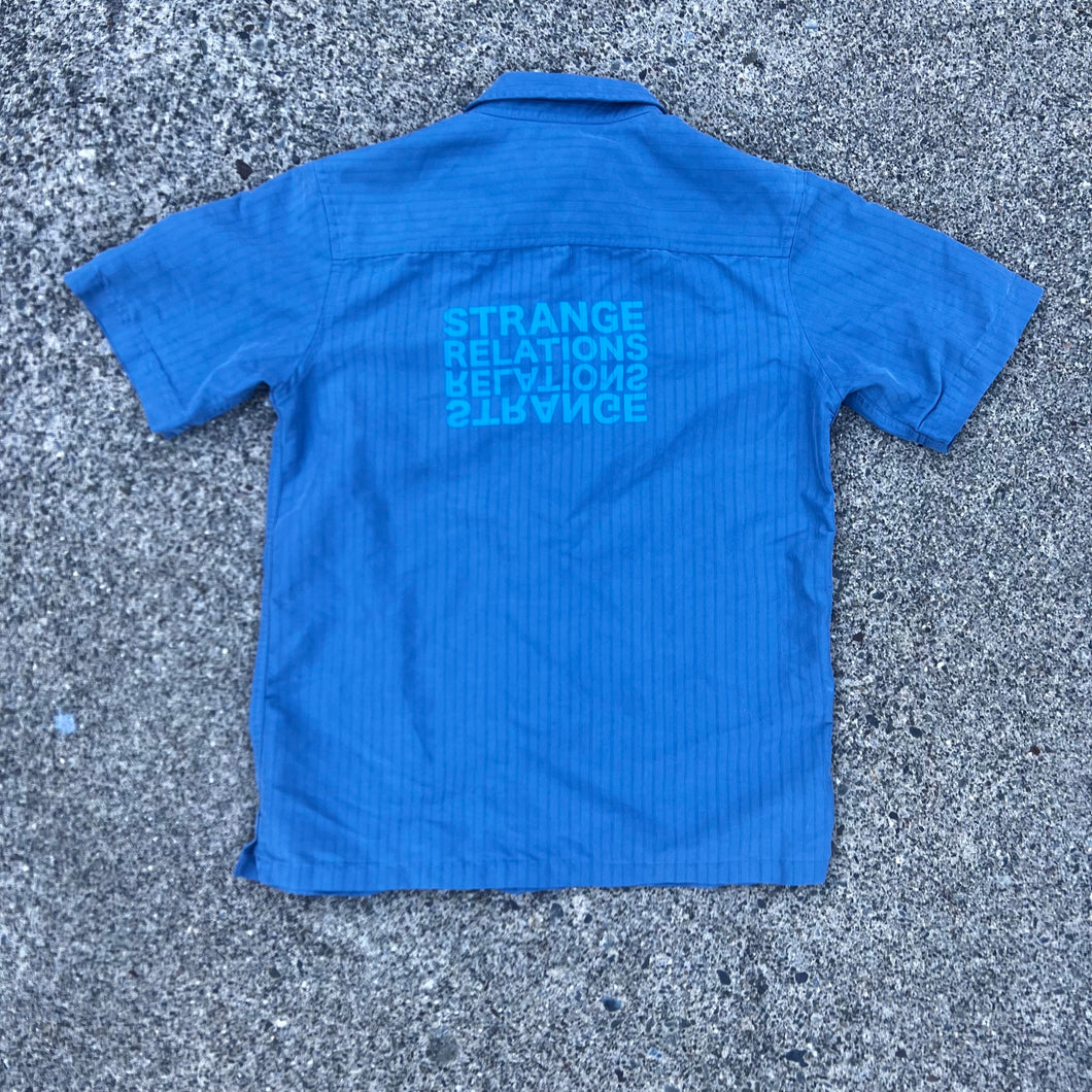 MIRROR LOGO BUTTON SHIRT